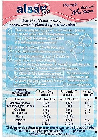Alsa - Spéciale Yaourtière Ferments Lactiques - 8G - Lot De 3 - Prix Du Lot - Livraison Rapide En France Métropolitaine Sous 3 Jours Ouverts