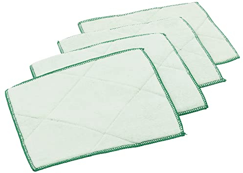 MaxxGoods Bambus Premium 4X Vorreinigungstücher 25x21cm, aus Mikro & Bambusfasern - für groben & feinen Schmutz & für alle Oberflächen geeignet - Reinigungstücher Bambus - Putztücher für Küche & Bad
