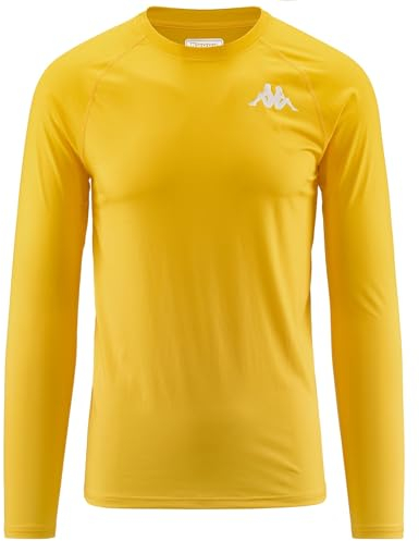Kappa Herren Vurbat Unterwäsche Shirt, Jaune Poussin, XL