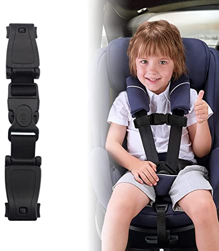 Clip Ceinture Siege Auto 1 Pièces Clip Securite Siege Auto Clip de Sangle Enfant Sécurité Voiture Chest Clip pour Pince de Poitrine Sièges Bébé Sièges Auto, Noir