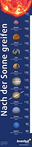 Levenhuk Reach for The Sun Educational Growth Chart – a Fun Way to Learn All The Planets of The Solar System (German Edition)