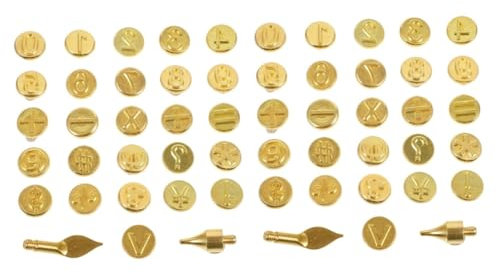 Housoutil 2 Juegos De Pinceles Para Grabado Tallado Manualidades Puntas Para Quemar Pirograbado Puntas Para Quemar Números Kit De Puntas Para Quemar Madera Kit De Pirograbado Puntas