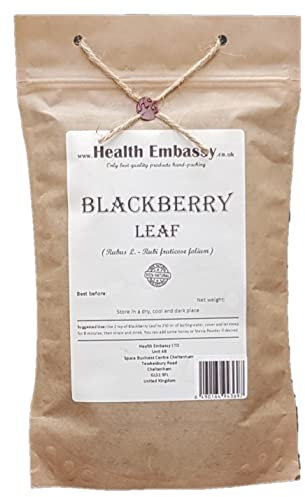 Health Embassy Feuille de Ronce Tisane | Rubus Fruticosus L | Blackberry Leaf (100g)