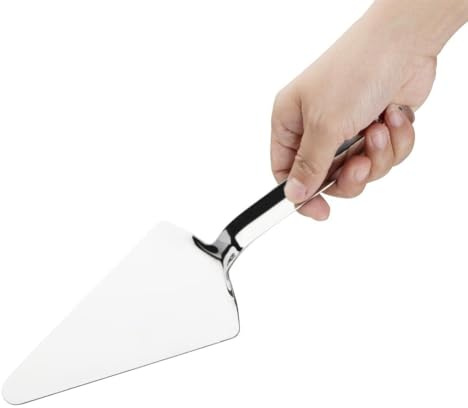 Premium Stainless Steel Pie Lifter - 135 x 80mm Steel Blade, Sturdy and Reliable