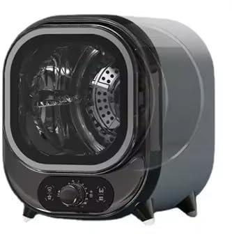 Asciugatrice Portatile, Asciugatrice Piccola, Asciugatrice ventilata da 5 kg, Asciugatrice centrifuga compatta silenziosa da 35 Db, Perfetta per l'uso da banco o a Parete A