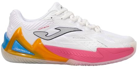 Joma Open Lady 25 Padelskor för kvinnor, Vit, 37 EU