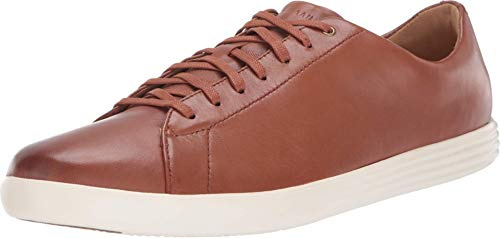 Cole Haan mens Grand Crosscourt Ii Sneaker, Tan Leather Burnsh, 10.5 US