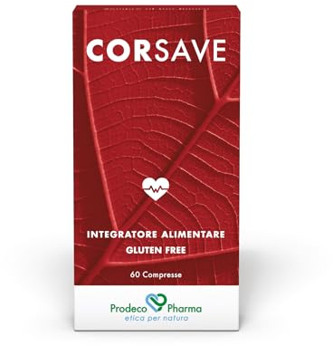 Prodeco Pharma CORSAVE Integratore Alimentare per la Funzionalità Cardiovascolare - 60 Compresse con Tè Verde, Coleus e Quercetina