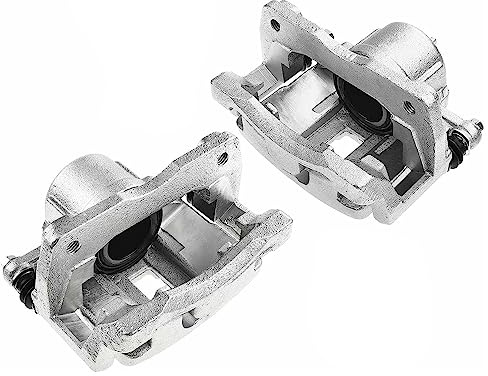 Frankberg 2x Pinza de freno Delantero izquierdo derecho con Soporte (Distancia entre orificios Soporte 130mm) Compatible con PT Cruiser PT PT Cruiser cabrio Replace# 5189294AA