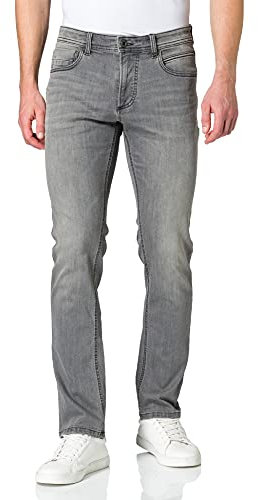camel active Herren Regular Fit fleXXXactive® 5-Pocket Jeans Grau, menswear-36/34