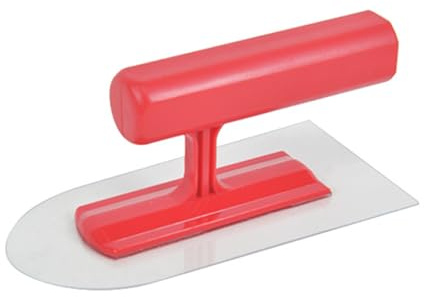 Cazzuola con impugnatura comoda impugnatura cazzuole di finitura montaggio adatto per raschiare intonacatura vernice Wal manico ergonomico cazzuola