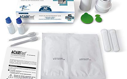 Acaritest - Prueba rápida de detección de alérgenos de ácaros, antiácaros