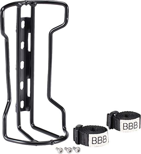 BBB Cycling StackRack Leichter Gepäckträger Bikepacking Fahrradtasche Halter Montage Rack Gravel Bike Rennrad MTB BBC-81, Schwarz