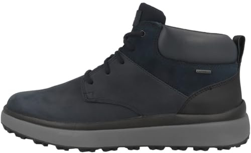 Geox Homme U Granito + Grip B A Bottes de Cheville, Bleu Marine, 42 EU