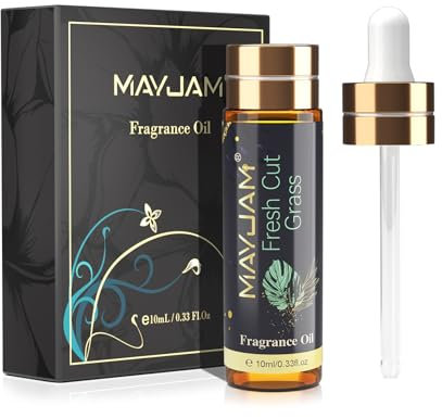 MAYJAM Aceite Perfumado de Hierba Recién Cortada 10ML, Aceite con Fragancia Para Difusores de Aceites Esenciales, Aromaterapia, Hogar