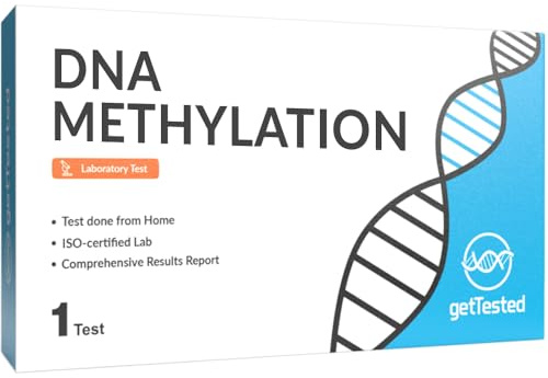 Test di metilazione del DNA | Analizza 16 geni | Kit per test genetici a casa | Raccolta di campioni di saliva
