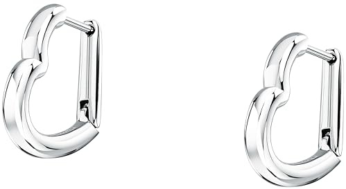 MORELLATO Orecchini Donna in Acciaio, Forma a Cuore, Collezione CREOLE, Idee Regalo Fidanzata