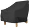 GWCYMYD Copertura per sedie da giardino, 80 x 85 x 91 cm, 210D, in tessuto Oxford, per esterni, con cordoncino elastico, impermeabile, protezione UV, per prato, terrazza (1 pezzo)