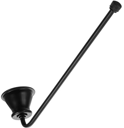 JECOMPRIS Éteignoir à Bougie Métallique Petit Éteignoir à Long Manche Accessoire Pratique pour Bougies pour et Décoration