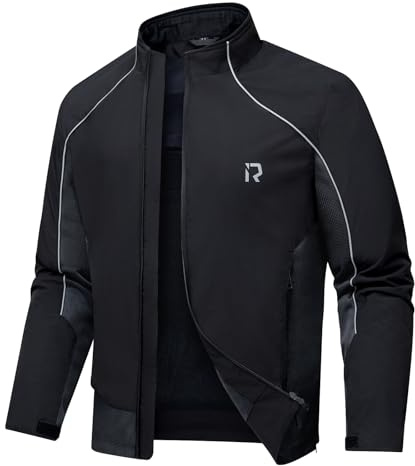 RIDEIRON Giacca Moto Estiva Uomo – Giubbotto Moto Estivo con Protezioni CE, Tessuto Mesh Traspirante e Inserti Riflettenti – Giacca Moto Uomo per Estate e Viaggi
