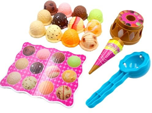 Yhsioaklo Jeu d'empilage de glace, tour d'école, jouets d'équilibrage, activité d'apprentissage pour la motricité fine, kit de jeu éducatif pour tout-petits, salle de classe, cadeau d'anniversaire