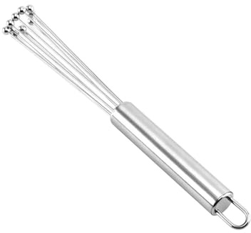 Set Di Fruste A Sfera In Acciaio Inossidabile, Miscelatore Manuale, Frusta For Uova, Facile Da Pulire(10inch)