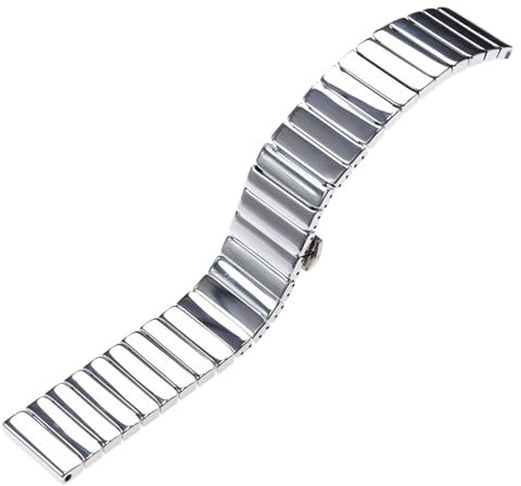 22 mm keramiskt klockarmband Quick Release Metal Bands Universal Replacement Band