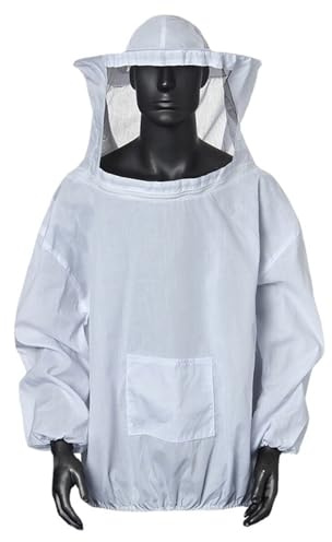 Ropa De Apicultura Ropa de apicultor, ropa media apicultura, cintura antiabejas, profesional transpirable for apicultores, Top for al aire libre(S1)