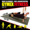 GYMEX Fitness-Matte XXL, extra groß, rollbar, für Yoga, Sport & Fitness 160x120cm Schwarz