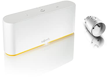 Somfy 1870998 - Tahoma Switch + Somfy Plug io, SmartHome Zentrale + Lichtsteuerung, io, RTS, Zigbee 3.0, Sprachsteuerung mit Amazon Alexa, Appple HomeKit & Google Assistant