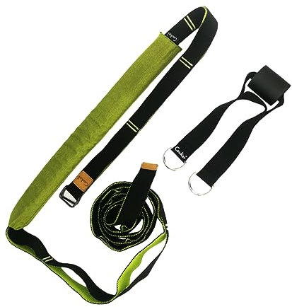 CLISPEED Beinstreckergurt Yoga-Stretching-Band Gummiband Trainingsgürtel Hilfsstoffe An der Tür Fitness Stretch-Gürtel