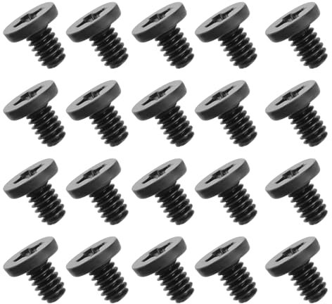 OTOTEC 200 Tornillos de Cabeza Plana Phillips de Repuesto M2 X 3 Mm Cabeza de Tornillo de 4 Mm de Diámetro Tornillo de Cabeza Plana para Computadora Portátil PC TV Ventilador Interruptor Del Disipador