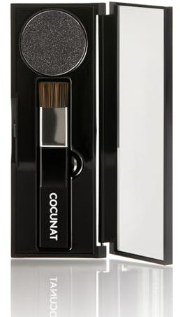 COCUNAT - Instant ROOT - Polvos Capilares Cubre Canas y Raieces - Efecto Recién Teñido En Cuestión De Segundos - Fórmula De Polvo Mineral - Black