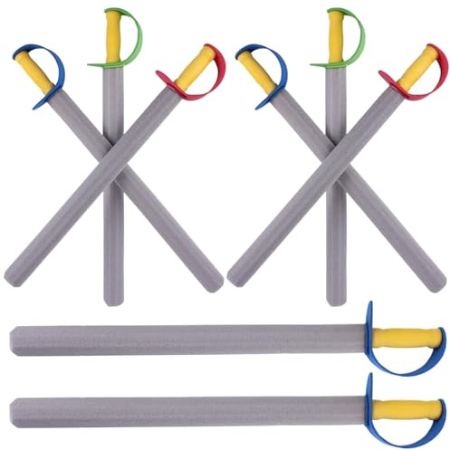SunaOmni Spada in Schiuma da 8 Pezzi, Spada Giocattolo in Schiuma Eva da 20, 9x1, 8 Pollici, Armi morbide, Spade per Bambini per attività di Feste di Compleanno e spettacoli all'asilo, Spade s