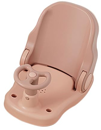 Bañera para bebés que ahorra espacio, con altura de ajuste, silla de baño fácil de transportar, asientos de baño prácticos y seguros