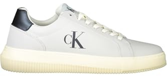 Calvin Klein Baskets Cupsole Homme Chunky Authentic Chaussures, Gris (O Mushroom/C White/Navy), 46