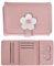 Cleminsta Portafoglio Donna Piccolo in Pelle, Portamonete con Scomparti per Carte Multipli, Mini Portatile Tasca Moneta (Rosa)