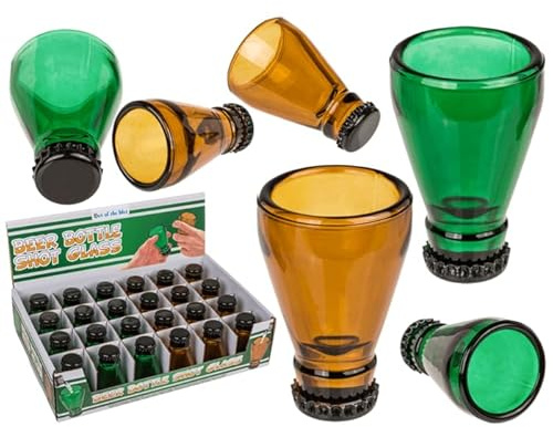 Shooter-Gläser, Bierflasche, für ca. 40 ml,