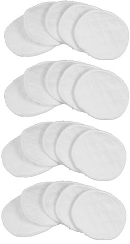 ERINGOGO 20 Pièces Coussinets d'allaitement De Maternité Coussinet Allaitement Coton Coussin d'alimentation Absorbant d'allaitement pour l'allaitement Pads Allaitement White