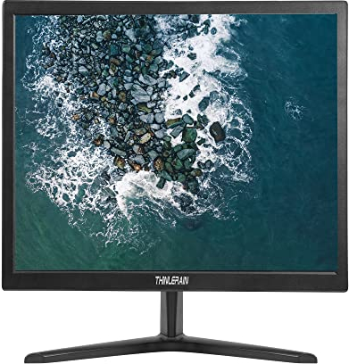 Thinlerain 17 Zoll PC Monitor 1280 x 1024 LED Screen 4:3 (60Hz, 5ms Response Time, Built-in Speaker) VGA/HDMI/VESA TN Panel Monitor