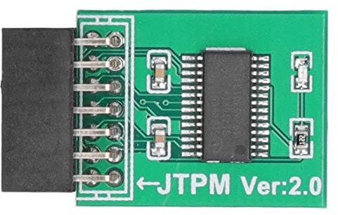 Aramox Modulo TPM 2.0 con Crittografia Avanzata Scheda di Interfaccia LPC a 14 Pin Moduli di Sicurezza per Processore Discreto Compatibili con Schede PC