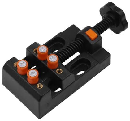 Fast - Prensador de mesa de ocho agujeros mini cama de sujeción para tallar nuez Bodhi plantilla fija carpintería pequeña tornillo portátil