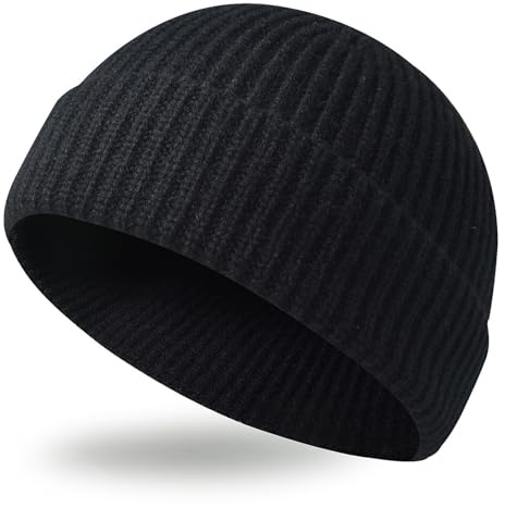 MAZELIKEHOOD mössa unisex tjock varm mjuk stickad termisk mössa för vinter kallt väder utomhusaktivitet för män kvinnor