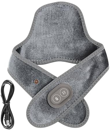 Yidueace Tour de cou chauffant, chauffage électrique sans fil avec 3 températures, coussin chauffant pour la nuque et les épaules | Pour la relaxation musculaire des épaules, les femmes, les hommes