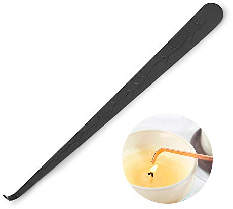 Candle Wick Dippers Candle Wick Hook Candle Accessories for Put Out Extinguish Candle Wick, Black
