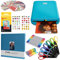 KODAK Step Instant-Fotodrucker mit Bluetooth/NFC, Zink Technologie & KODAK App für iOS & Android (Blau) Sammelalbum-Kit