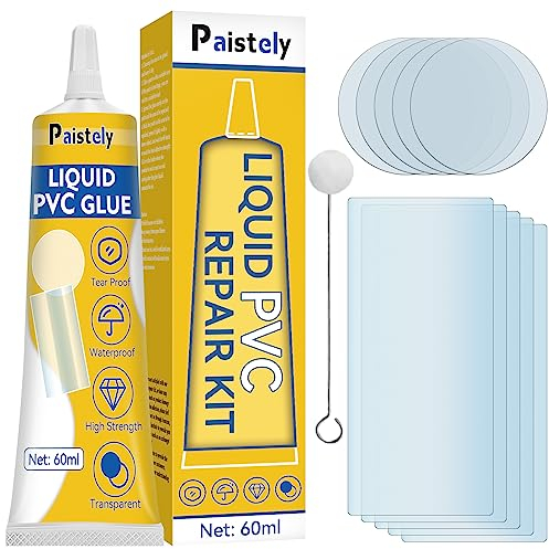 Kit Reparation Piscine, Rustine Spa Gonflable Résistante Au Sel, à l'eau Chaude, Rustine Piscine Répare Une Variété d'Objets Gonflables, y Compris Les Bains à Remous (P2-60g)