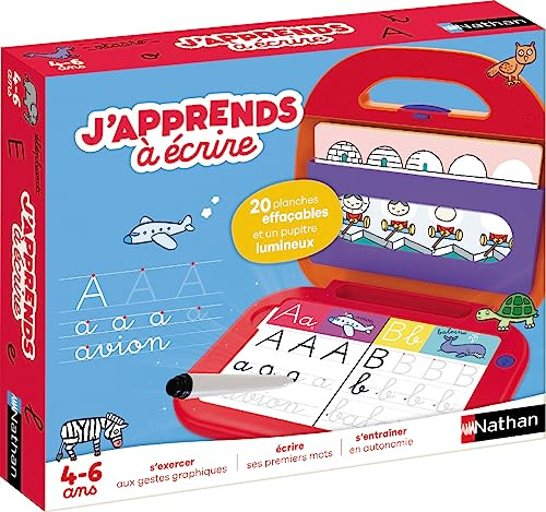 Jeu éducatif Nathan J apprends à écrire, 29 x 40 x 33 cm