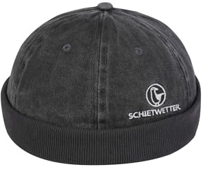 SCHIETWETTER Unisex Erw. Dockers Cap SW Pigment Washed Asphalt OS
