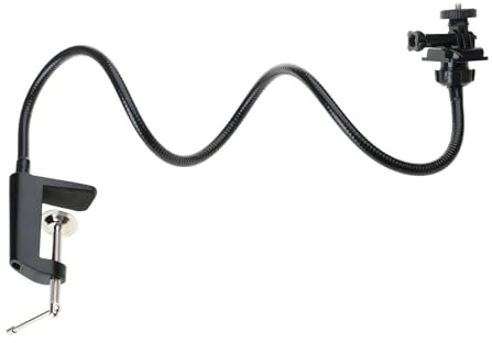 Support de caméra avec pince de bureau améliorée flexible col de cygne pour webcam Brio 4K C925e C922x C922 C930e C930 C920